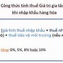 Tính Trị Giá Tính Thuế Của Hàng Hoá Xuất Nhập Khẩu